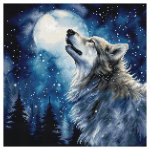 (image for) Midnight Snowfall Counted Cross Stitch Kit